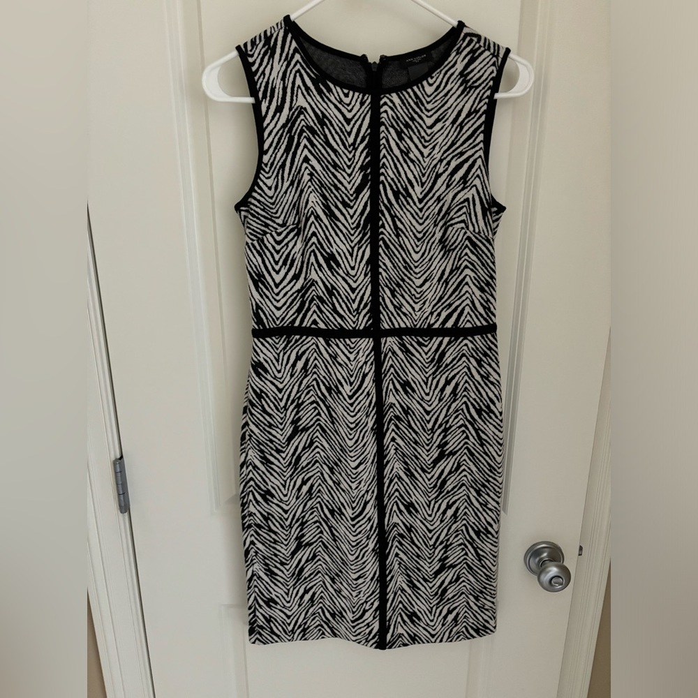 Ann Taylor factory dress size 2. Zebra print.